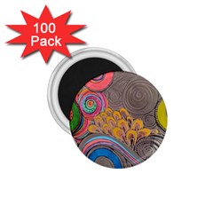 Rainbow Passion 1 75  Magnets (100 Pack)  by SugaPlumsEmporium