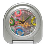 Rainbow Passion Travel Alarm Clocks Front