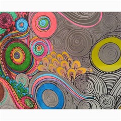 Rainbow Passion Collage 8  X 10  by SugaPlumsEmporium