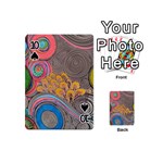 Rainbow Passion Playing Cards 54 (Mini)  Front - Spade10