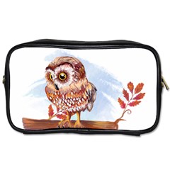 Owl Toiletries Bags 2-side by TastefulDesigns