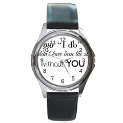 Wedding Favor/thank You Round Metal Watch by LittileThingsInLife