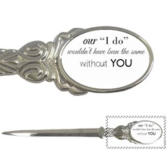 Wedding Favor/thank You Letter Openers by LittileThingsInLife