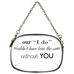 Wedding Favor/Thank You Chain Purses (One Side)  Front