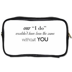 Wedding Favor/thank You Toiletries Bags 2-side by LittileThingsInLife