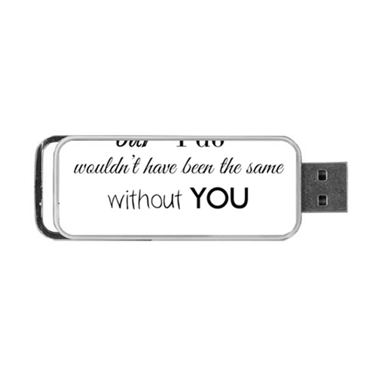 Wedding Favor/Thank You Portable USB Flash (Two Sides)