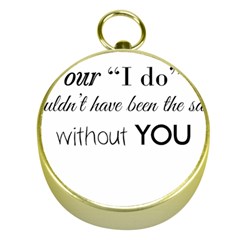 Wedding Favor/thank You Gold Compasses by LittileThingsInLife