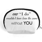 Wedding Favor/Thank You Accessory Pouches (Medium)  Front