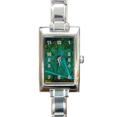 Weathered Rectangle Italian Charm Watch by SugaPlumsEmporium