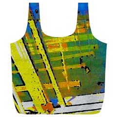 Pretty In Yellow Full Print Recycle Bag (xl) by SugaPlumsEmporium