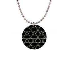 Star Of David   Button Necklaces