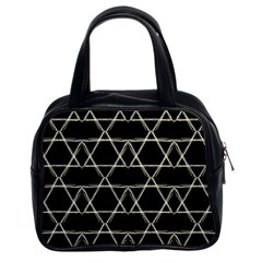 Star Of David   Classic Handbags (2 Sides) by SugaPlumsEmporium