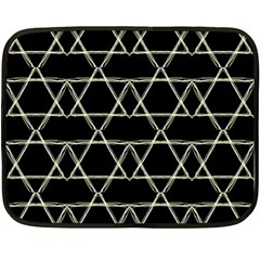 Star Of David   Fleece Blanket (mini) by SugaPlumsEmporium