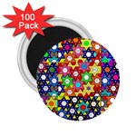 Star Of David 2.25  Magnets (100 pack)  Front