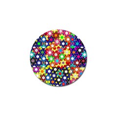 Star Of David Golf Ball Marker (4 Pack)