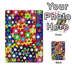 Star Of David Multi-purpose Cards (rectangle)  by SugaPlumsEmporium