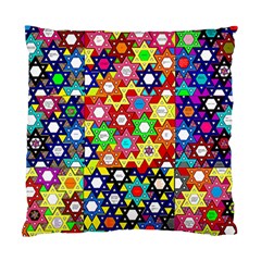 Star Of David Standard Cushion Case (one Side) by SugaPlumsEmporium