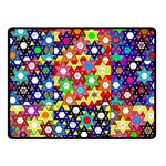 Star Of David Fleece Blanket (Small) 50 x40  Blanket Front