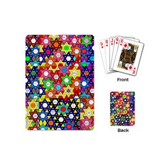 Star Of David Playing Cards (mini) 