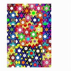 Star Of David Small Garden Flag (two Sides) by SugaPlumsEmporium