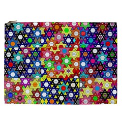 Star Of David Cosmetic Bag (xxl) 