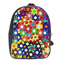 Star Of David School Bags (xl)  by SugaPlumsEmporium