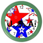 The Patriot Usa Color Wall Clocks Front