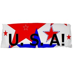 The Patriot Usa Body Pillow Case Dakimakura (two Sides) by SugaPlumsEmporium