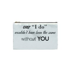 Wedding Favor/thank You Cosmetic Bag (small)  by LittileThingsInLife