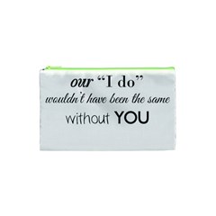 Wedding Favor/thank You Cosmetic Bag (xs) by LittileThingsInLife