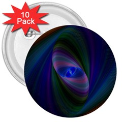 Eye Of The Galactic Storm 3  Buttons (10 Pack)  by StuffOrSomething