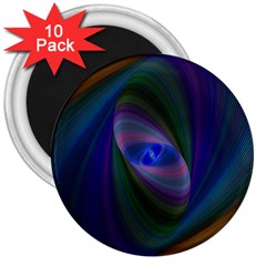 Eye Of The Galactic Storm 3  Magnets (10 Pack)  by StuffOrSomething