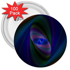 Eye Of The Galactic Storm 3  Buttons (100 Pack)  by StuffOrSomething