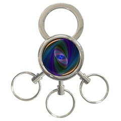 Eye Of The Galactic Storm 3-ring Key Chains by StuffOrSomething