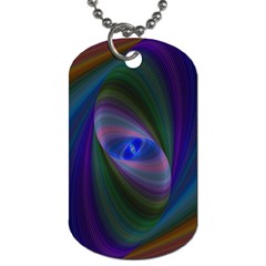 Eye Of The Galactic Storm Dog Tag (two Sides) by StuffOrSomething