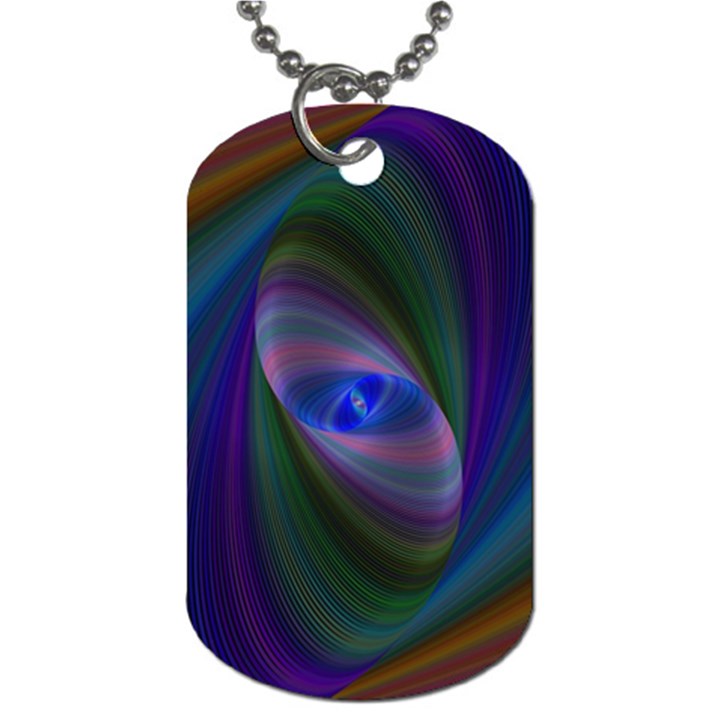 Eye Of The Galactic Storm Dog Tag (Two Sides)