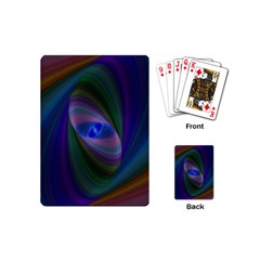 Eye Of The Galactic Storm Playing Cards (mini)  by StuffOrSomething