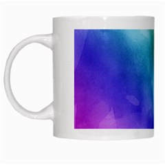 Rainbow Watercolor White Mugs by StuffOrSomething