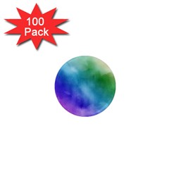 Rainbow Watercolor 1  Mini Magnets (100 Pack)  by StuffOrSomething