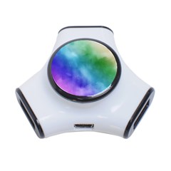 Rainbow Watercolor 3-port Usb Hub by StuffOrSomething