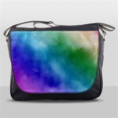 Rainbow Watercolor Messenger Bags by StuffOrSomething