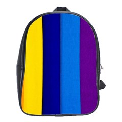 Rainbow Painting On Wood School Bags(large)  by StuffOrSomething