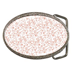 Hand Drawn Seamless Floral Ornamental Background Belt Buckles by TastefulDesigns