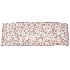 Hand Drawn Seamless Floral Ornamental Background Body Pillow Case (dakimakura) by TastefulDesigns