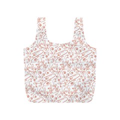 Hand Drawn Seamless Floral Ornamental Background Full Print Recycle Bags (s) 