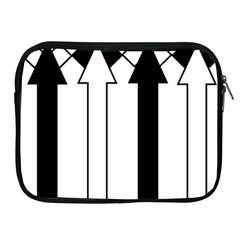 Funny Black And White Stripes Diamonds Arrows Apple Ipad 2/3/4 Zipper Cases by yoursparklingshop