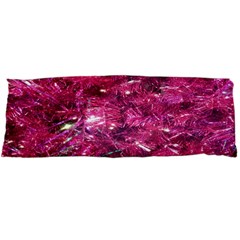 Festive Hot Pink Glitter Merry Christmas Tree  Body Pillow Case Dakimakura (two Sides) by yoursparklingshop