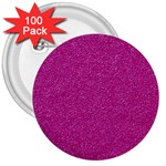 Metallic Pink Glitter Texture 3  Buttons (100 pack)  Front