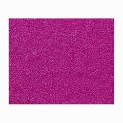 Metallic Pink Glitter Texture Small Glasses Cloth by yoursparklingshop