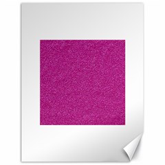 Metallic Pink Glitter Texture Canvas 18  X 24   by yoursparklingshop